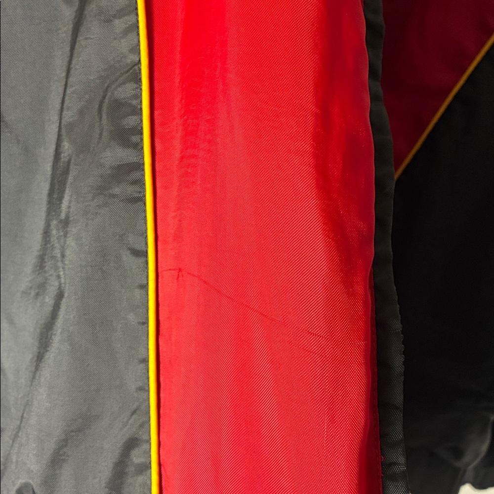 Kansas City Chief’s Football Black Red Sports Reversible Jacket Windbreaker NFL - Picture 11 of 12